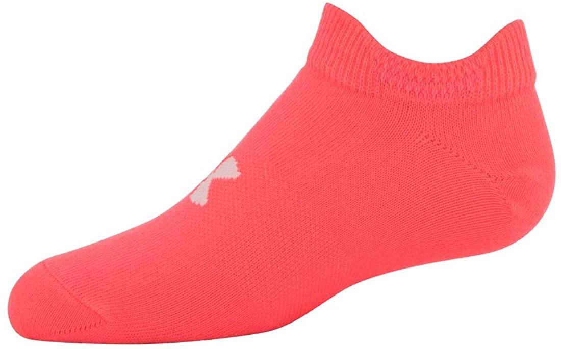 Under Armour Youth Essential 2.0 No Show Socks, 6-Pairs