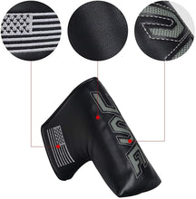 
                        
                          गैलरी व्यूवर में इमेज लोड करें, Big Teeth Golf Blade Putter Cover Head Covers Club Protector Magnetic Bar Closure USA Pattern for Scotty Cameron Taylormade Odyssey - JOY2ESpree
                        
                      