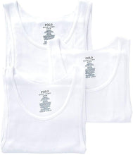 
                        
                          將圖片載入圖庫檢視器 Polo Ralph Lauren Classic Fit Ribbed Tank with Moisture Wicking 100% Cotton - 3 Pack
                        
                      