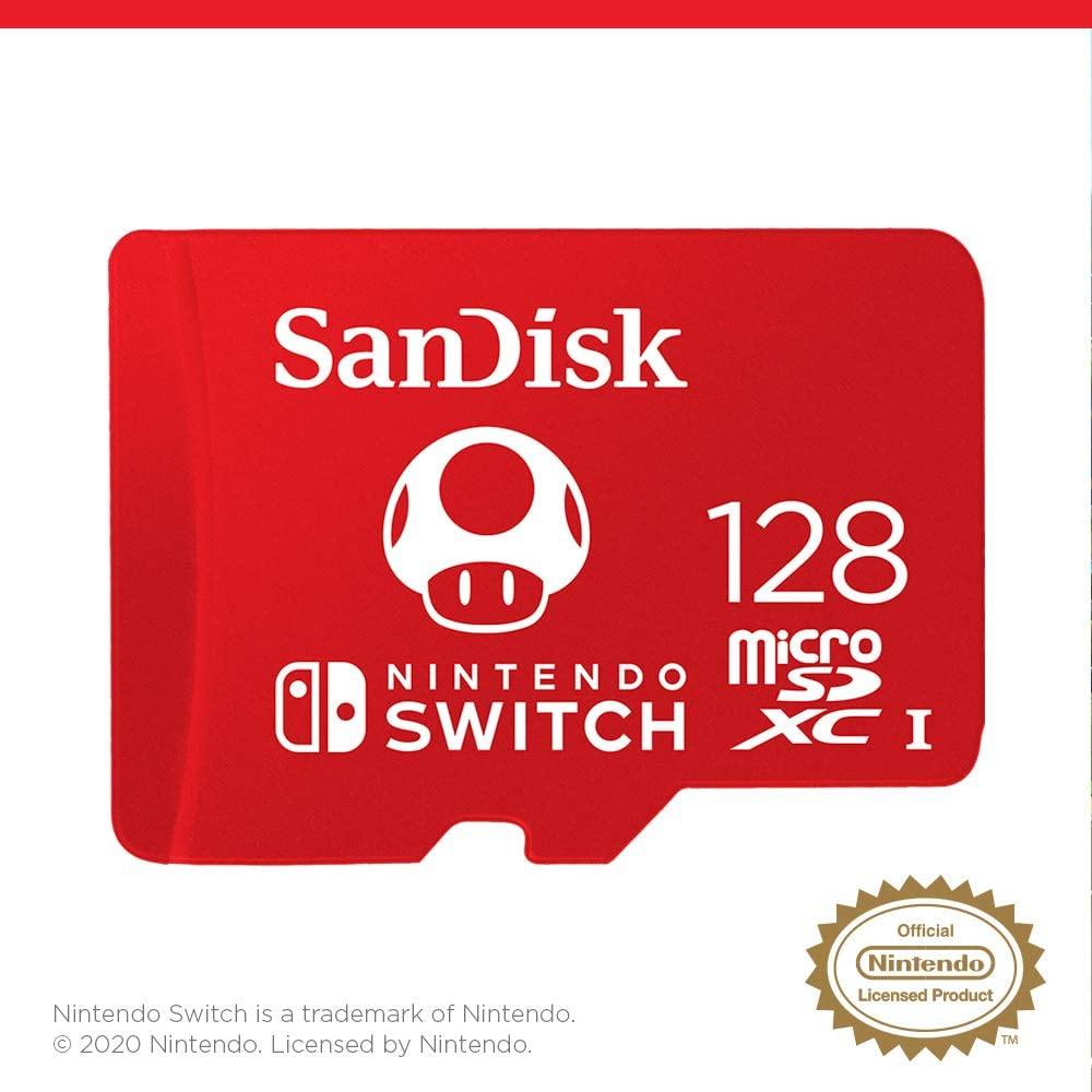 SanDisk 256GB microSDXC Card, Licensed for Nintendo Switch - SDSQXAO-256G-GNCZN - JOY2ESpree