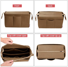 
                        
                          画像をギャラリービューアに読み込む, Purse Organizer Insert, Bag Organizer with NEW Detachable Zipper cover, fits Speedy Neverful, St Lious, Tote, 5 Size
                        
                      