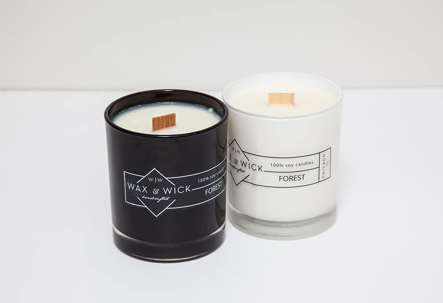 Scented Soy Candle: 100% Pure Soy Wax with Wood Double Wick