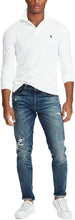 
                        
                          Load image into Gallery viewer, POLO RALPH LAUREN Men's Long Sleeve Mesh Polo Shirt
                        
                      