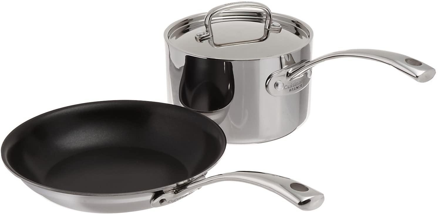 Cuisinart French Classic Tri-Ply Stainless 10-Piece Cookware Set - JOY2ESpree