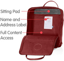 
                        
                          Load image into Gallery viewer, Fjallraven, Kanken Classic Backpack for Everyday, Ox Red
                        
                      