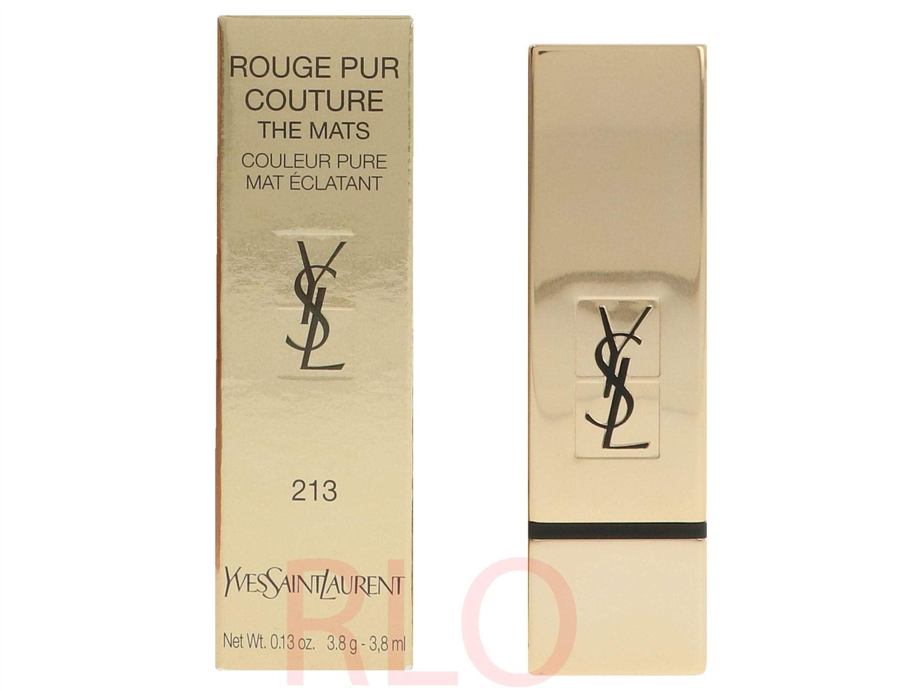 Yves Saint Laurent Rouge Pur Couture The Mats, No. 213 Orange Seventies, 0.13 Ounce
