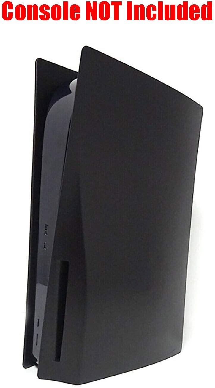 gotor Hard Shell Protective Case Skin Cover Housing Replacement for Playstation 5 PS5 Disk Console (Playstation 5 Disc Version, Black) - JOY2ESpree