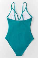 
                        
                          Load image into Gallery viewer, CUPSHE Women's One Piece Swimsuit Tummy Control V Neck Two Piece Bathing Suits - JOY2ESpree
                        
                      