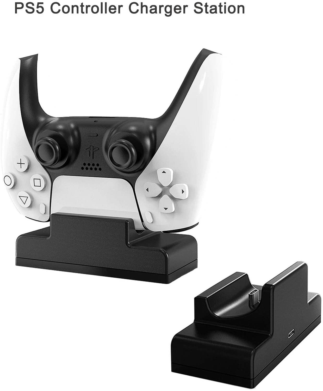 Vertical Stand with Cooling Fan, for PS5 and Playstation 5 Digital Edition Console - JOY2ESpree