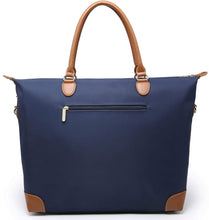 
                        
                          गैलरी व्यूवर में इमेज लोड करें, NNEE Large Oversized Water Resistance Nylon Tote Bag With Multiple Pocket Design (Navy)
                        
                      