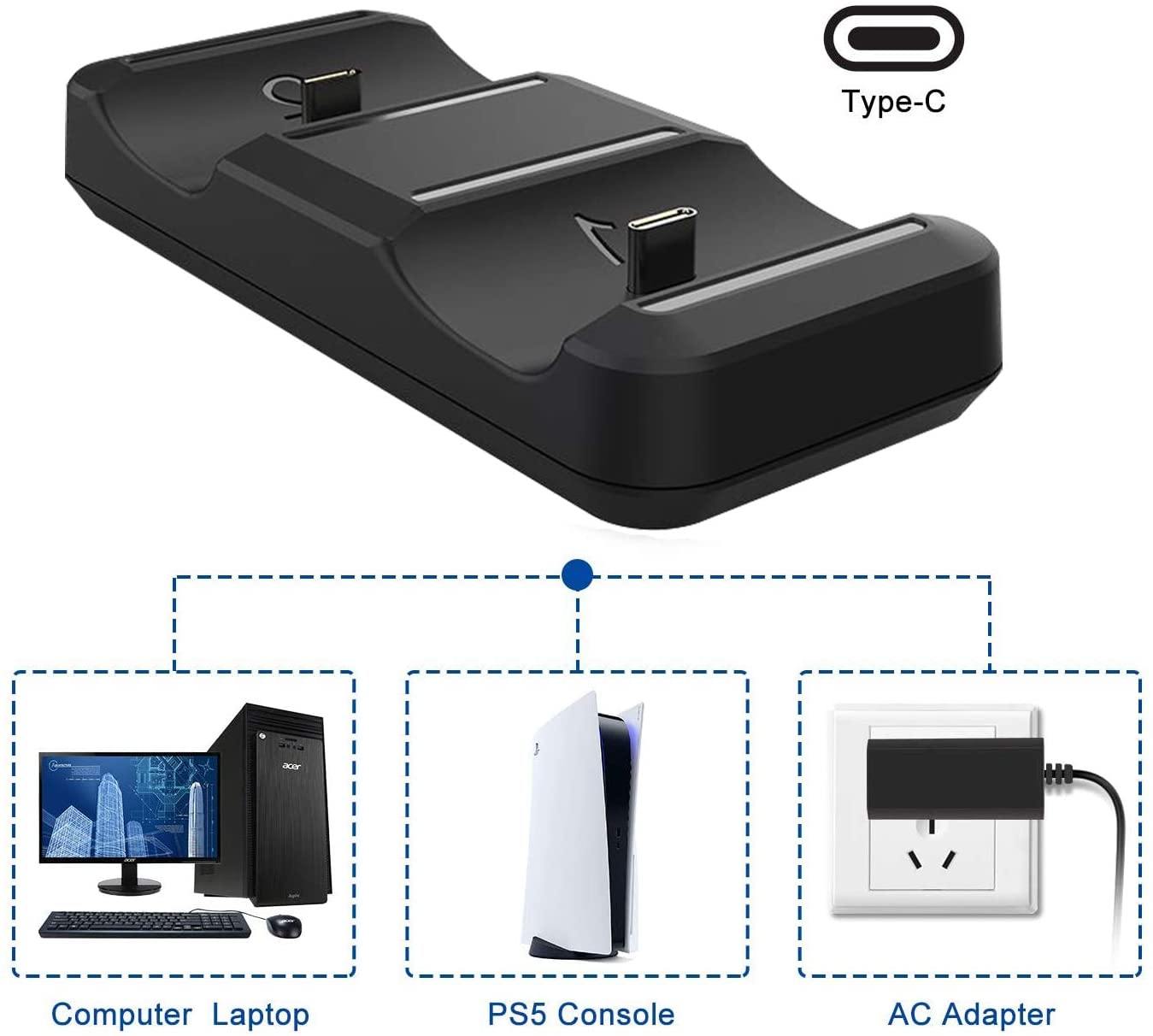 Case for PS5 Controller Accessories Bundle - JOY2ESpree
