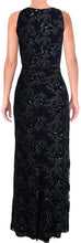 
                        
                          Load image into Gallery viewer, LAUREN RALPH LAUREN Womens Tulle Embroidered Evening Dress
                        
                      
