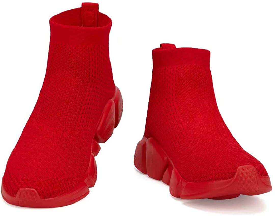 Voxge Men's and Women's Sock Sneakers Lightweight Breathable Athletic Running.