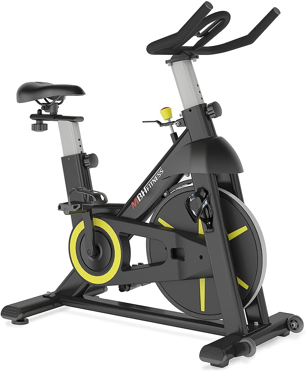 MBH Fitness Magnetic Exercise Bike Stationary, Indoor Cycling Bike for Home Gym Use - JOY2ESpree