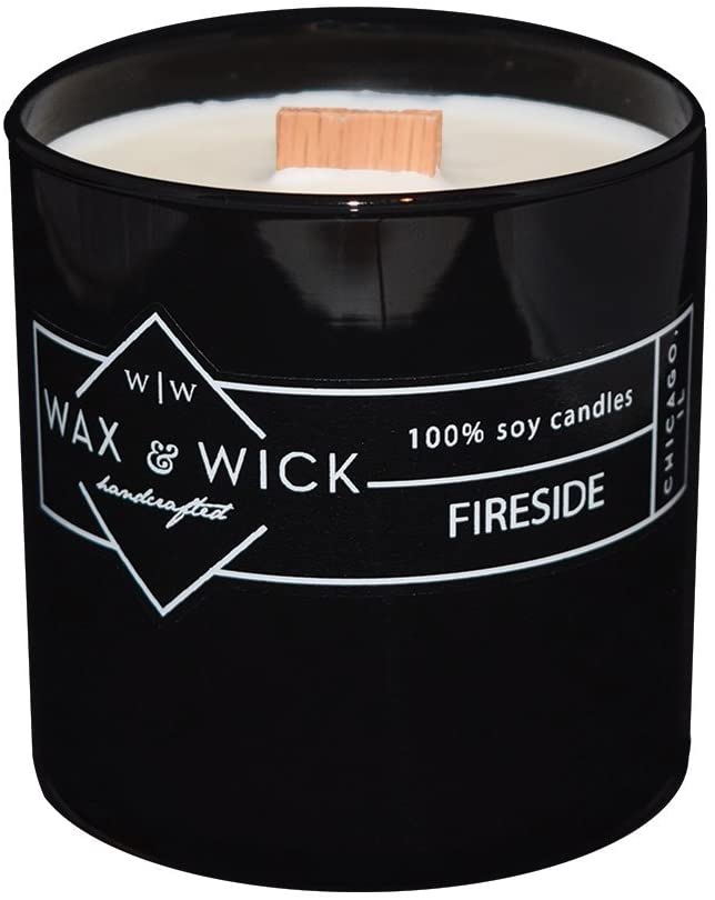 Scented Soy Candle: 100% Pure Soy Wax with Wood Double Wick