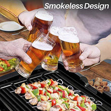 
                        
                          Muat gambar ke penampil Galeri, Secura Smokeless Indoor Grill 1800-Watt Electric Griddle with Reversible 2 in 1 Cast Iron Plate, Glass Lid, Extra Large Drip Tray (Dishwasher Safe) - JOY2ESpree
                        
                      