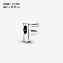 
                        
                          Muat gambar ke penampil Galeri, PANDORA Letter 925 Sterling Silver Charm - JOY2ESpree
                        
                      