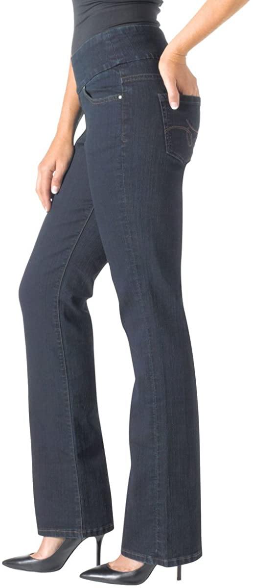 Jag Jeans Women's Petite Paley Pull on Bootcut Jean