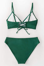 
                        
                          將圖片載入圖庫檢視器 CUPSHE Women's Bikini Triangle Sexy Lace Up Two Piece Bathing Suit
                        
                      