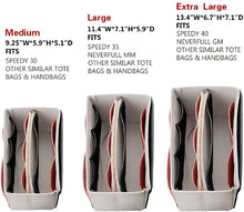 
                        
                          將圖片載入圖庫檢視器 Purse Organizer Insert, Felt Bag organizer with zipper, Handbag &amp; Tote Shaper, For Speedy Neverfull Tote, 5 Sizes
                        
                      