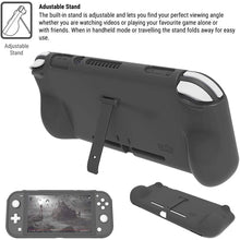 
                        
                          गैलरी व्यूवर में इमेज लोड करें, Orzly Grip Case for Nintendo Switch Lite – Case with Comfort Padded Hand Grips, Kickstand, Pack of Thumb Grips - Turquoise Blue - JOY2ESpree
                        
                      