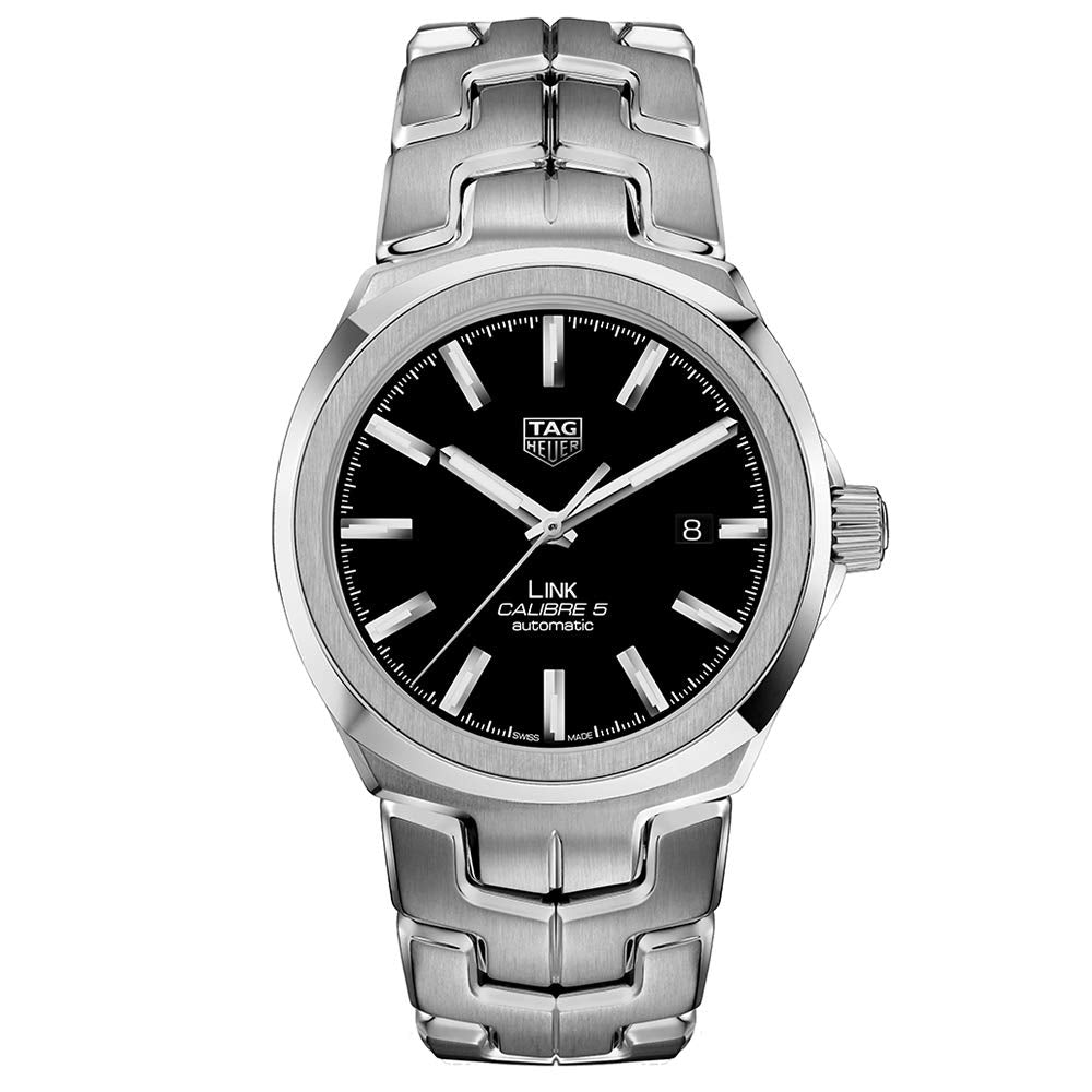 Tag Heuer Link Automatic Black Dial Mens Watch WBC2110.BA0603