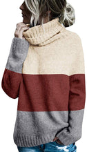 
                        
                          Muat gambar ke penampil Galeri, FISACE Womens Solid Round Neck Oversized Turtleneck Full Sleeve Knitted Sweater Pullover
                        
                      