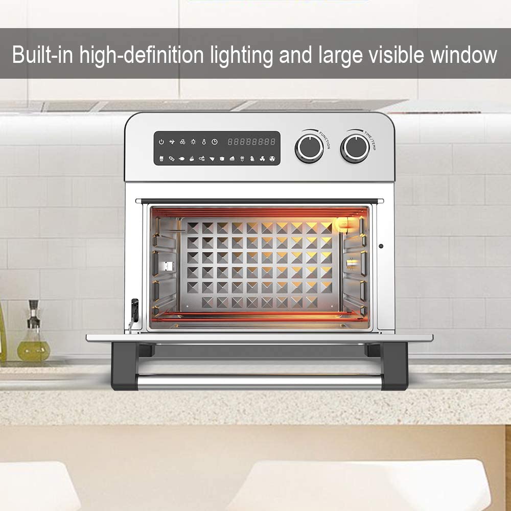 Air Fryer Convection Oven Combo 10-in-1 Countertop Airfryer 24QT Ultra Large Capacity Toaster Oven for Large Family Chicken - JOY2ESpree