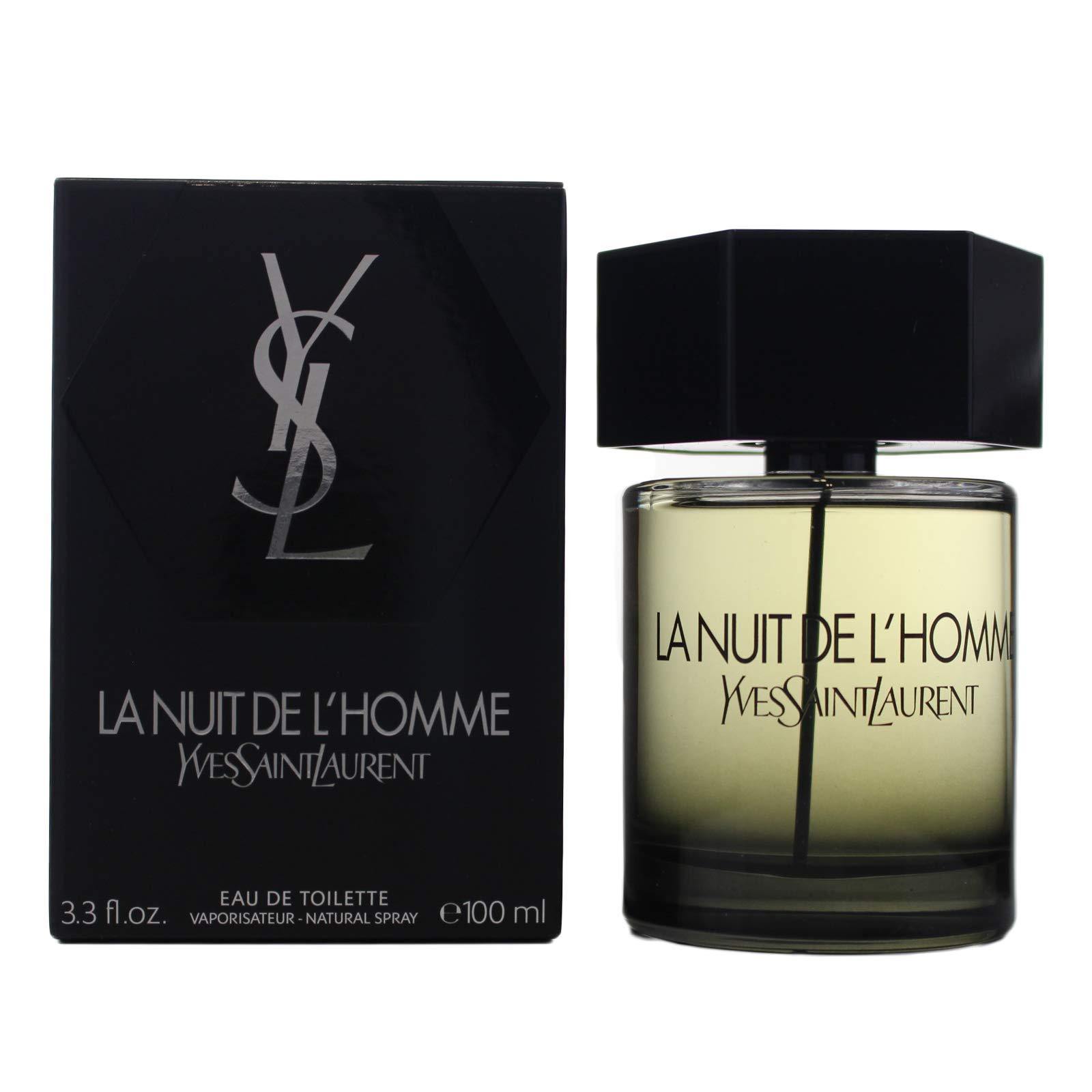 Yves Saint Laurent La Nuit De L'Homme Eau de Toilette Spray, 3.3 Fl Oz