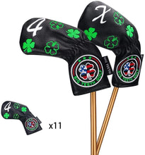
                        
                          將圖片載入圖庫檢視器 Golf Iron Head Covers 11Pcs Golf Club Protector Lucky Clover for Titleist Callaway Taylormade - JOY2ESpree
                        
                      