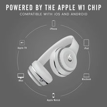 
                        
                          Load image into Gallery viewer, Beats Solo3 Wireless On-Ear Headphones - Apple W1 Headphone Chip, Class 1 Bluetooth, 40 Hours of Listening Time, Built-in Microphone - Satin Gold
                        
                      