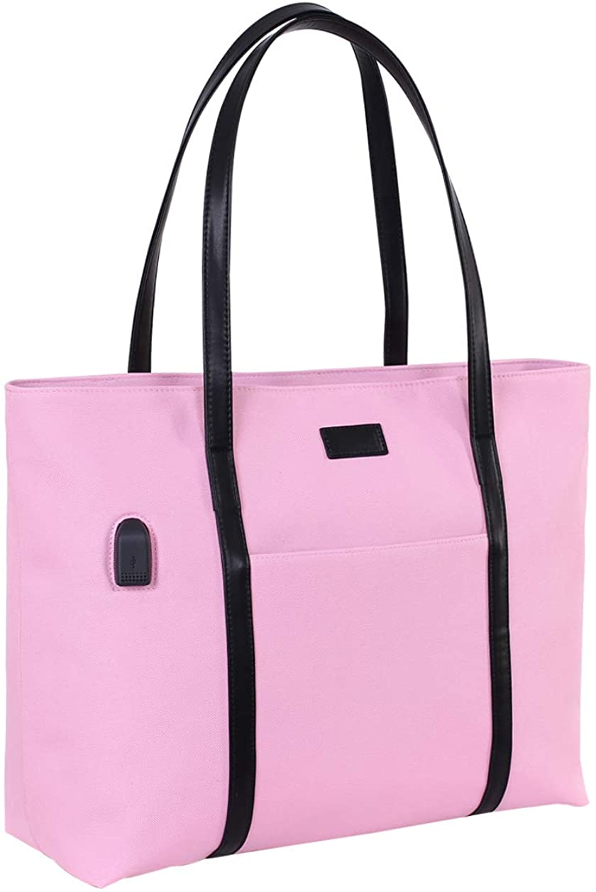 Laptop Tote Purse Large, Business Women Work Bag Teacher Tote Bag Many Pockets