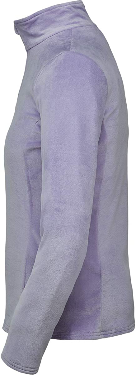 Spyder Womens Shimmer Bug Zip T-Neck