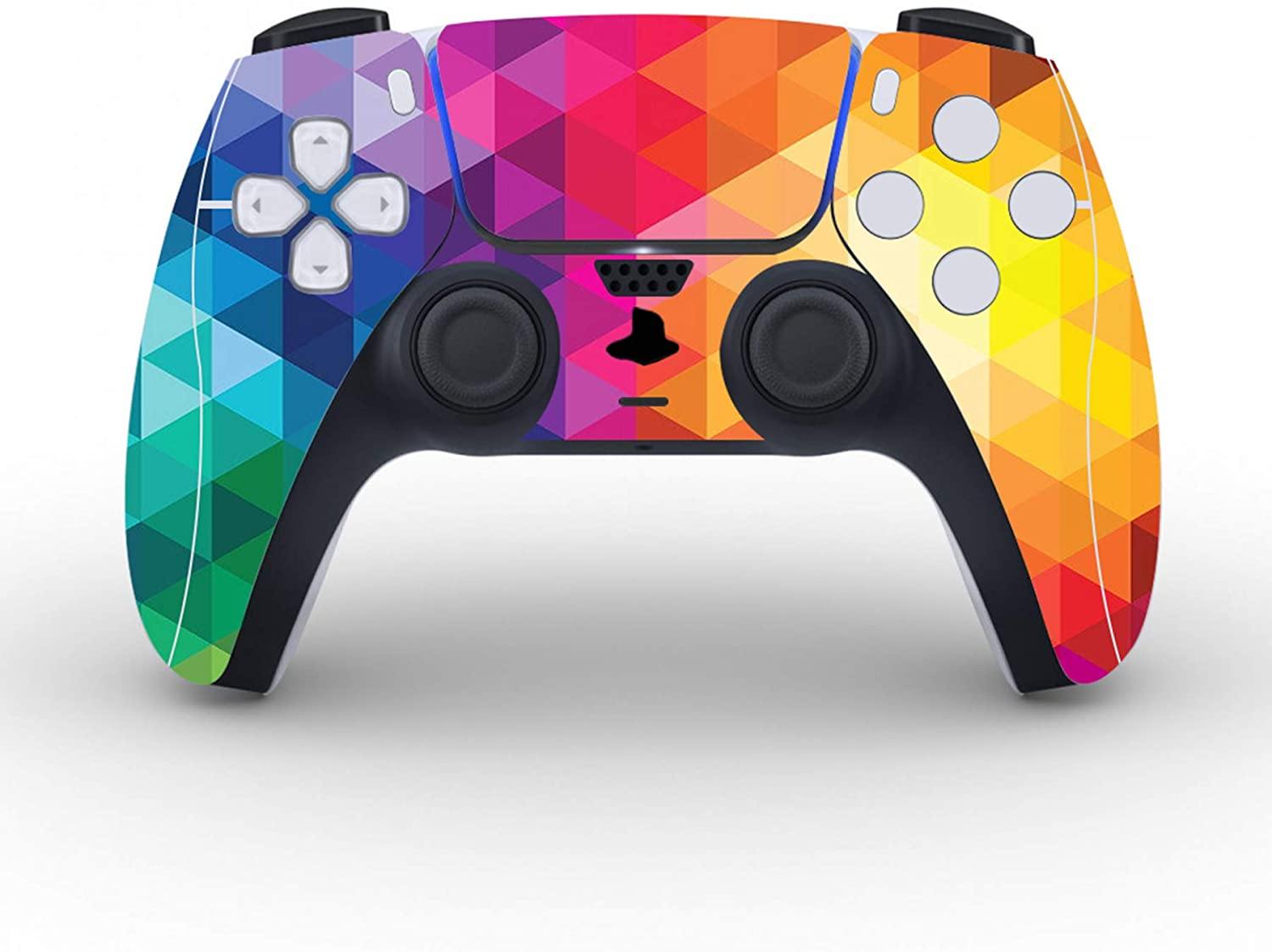 PlayVital Blue Nebula Full Set Skin Decal for PS5 Console Digital Edition - JOY2ESpree