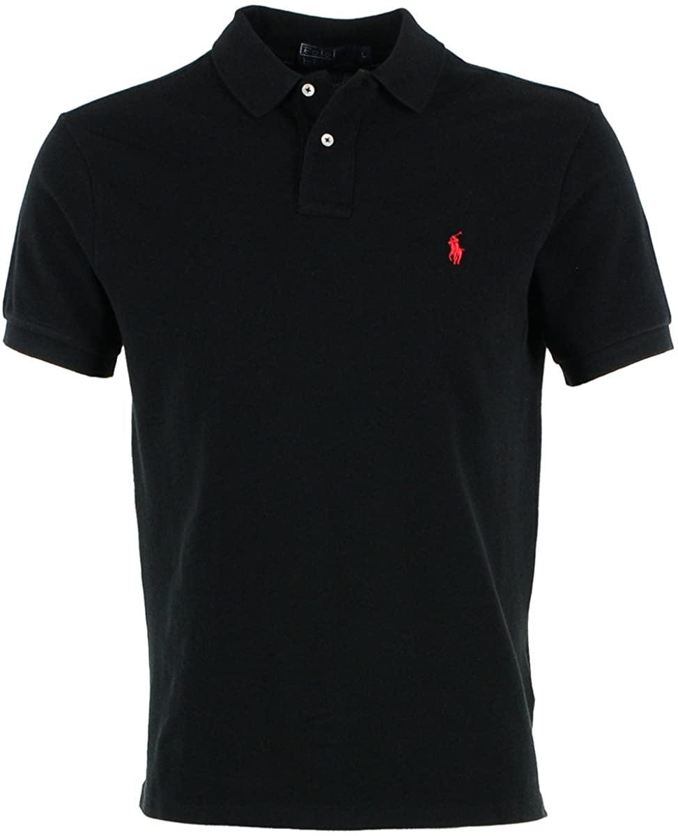 Polo Ralph Lauren Mens Custom Fit Short Sleeves Polo Shirt