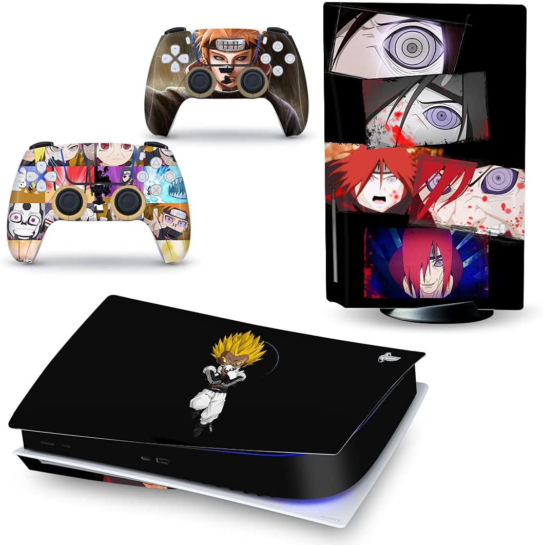 Mmoptop PS5 Skin Venom for Playstation 5 Disc Edition with Console and Dualsense Controller Full Set - JOY2ESpree