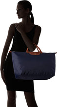 
                        
                          Load image into Gallery viewer, Longchamp Le Pliage Large Travel Bag, Red Garance, 17.75" x 13.75" x 9"
                        
                      