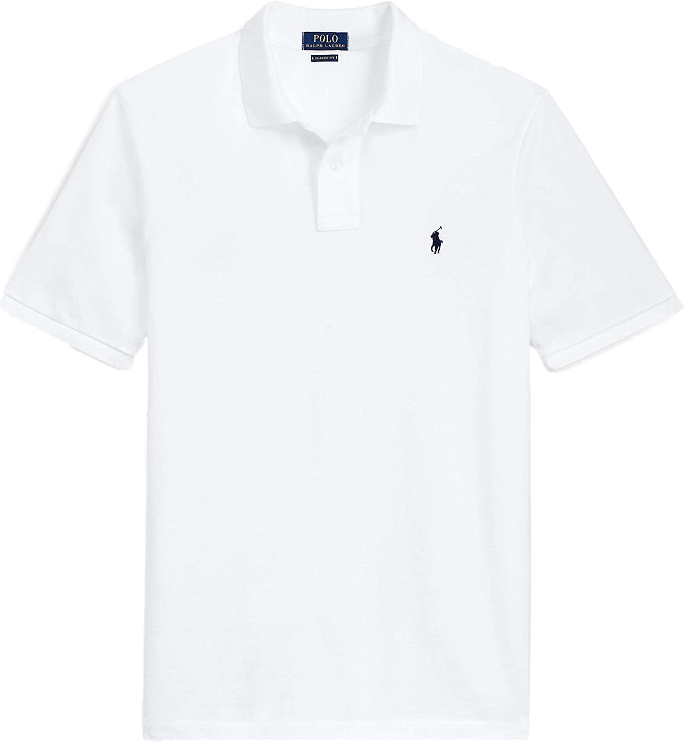 Polo RL Men's Custom Slim Fit Mesh Pony Shirt