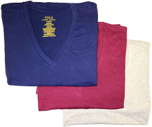 
                        
                          Cargar imagen en el visor de la galería, Polo Ralph Lauren Men's Classic Fit w/Wicking 3-Pack V-Necks
                        
                      