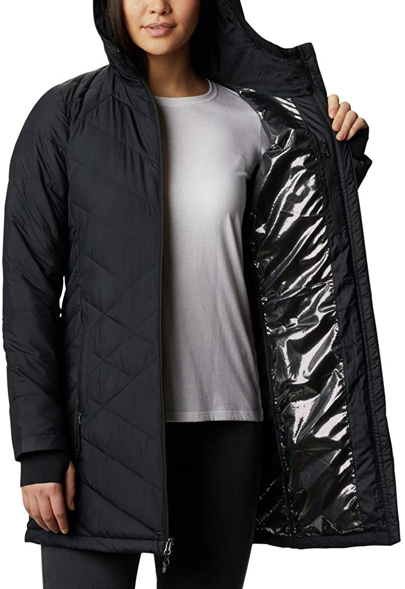 Columbia Womens Heavenly Long Hooded Jacket