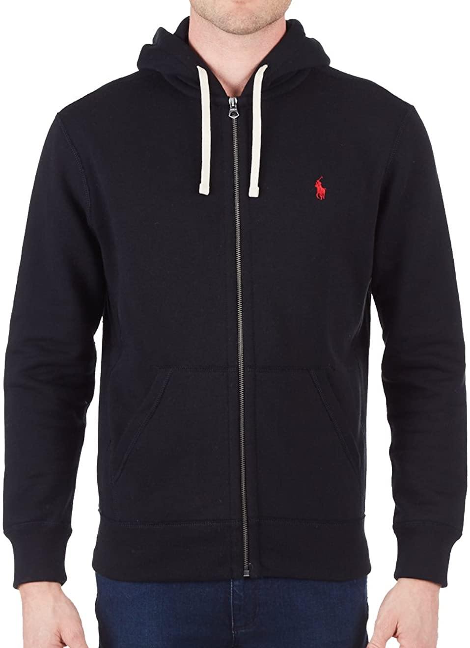 Ralph Lauren Polo Classic Full-Zip Fleece Hooded Sweatshirt