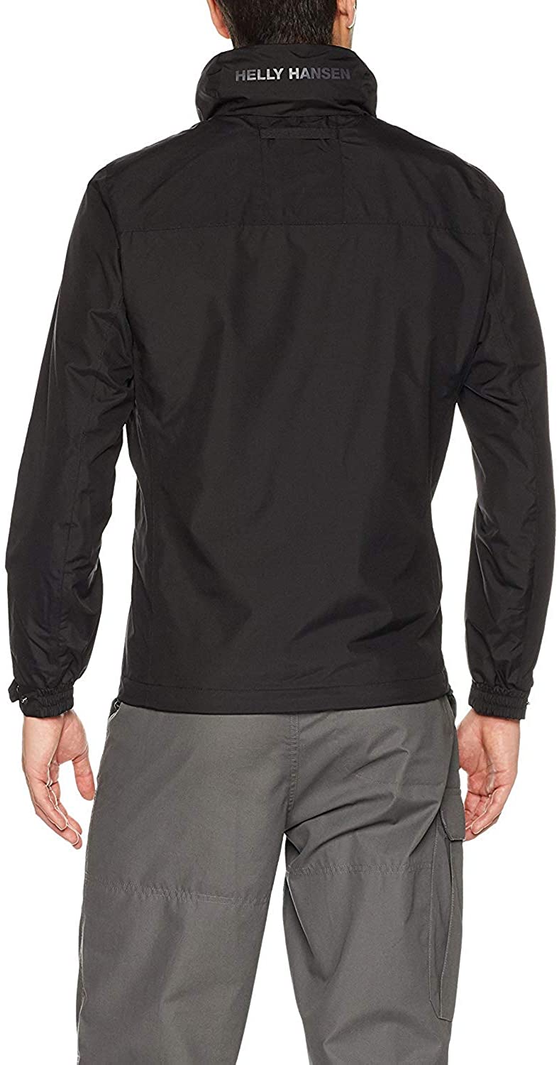 Helly Hansen Men's Dubliner Jacket Waterproof, Windproof, Breathable Shell Rain Coat with Packable Hood