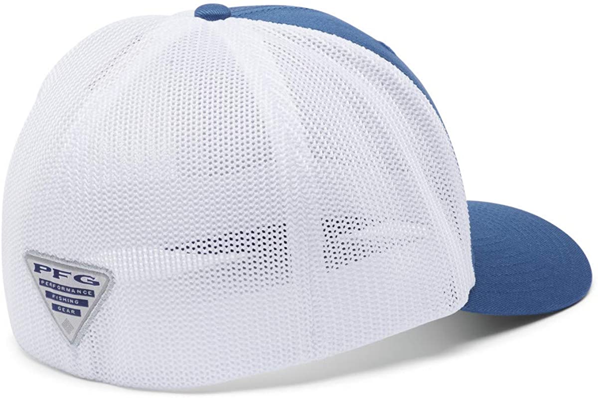 Columbia Unisex-Adult PFG Mesh Fish Flag Ball Cap