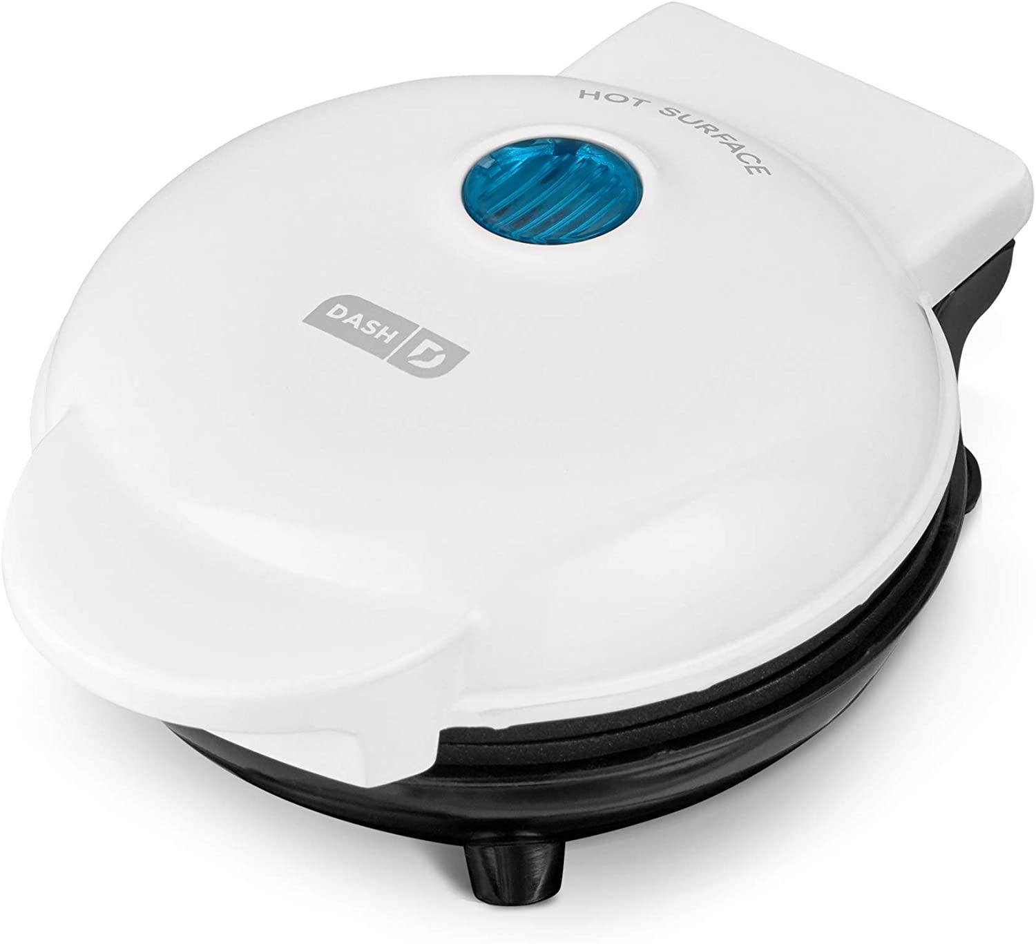 Dash DMS001AQ Mini Maker Electric Round Griddle for Individual Pancakes, Cookies - JOY2ESpree