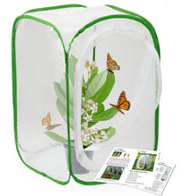 
                        
                          Cargar imagen en el visor de la galería, RESTCLOUD Insect and Butterfly Habitat Cage Terrarium Pop-up 24 Inches Tall with Zipper Protection - JOY2ESpree
                        
                      