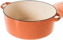 
                        
                          Cargar imagen en el visor de la galería, Cuisinart Cast Iron Casserole, Terracotta Orange, 7-Quart - JOY2ESpree
                        
                      