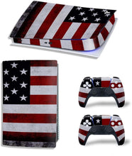 
                        
                          Load image into Gallery viewer, Decals Cover Whole Body Skin Protector for PS5 Playstation 5 Console Wrap Sticker Skin with 2 Wireless DualSense Controller Decal - JOY2ESpree
                        
                      