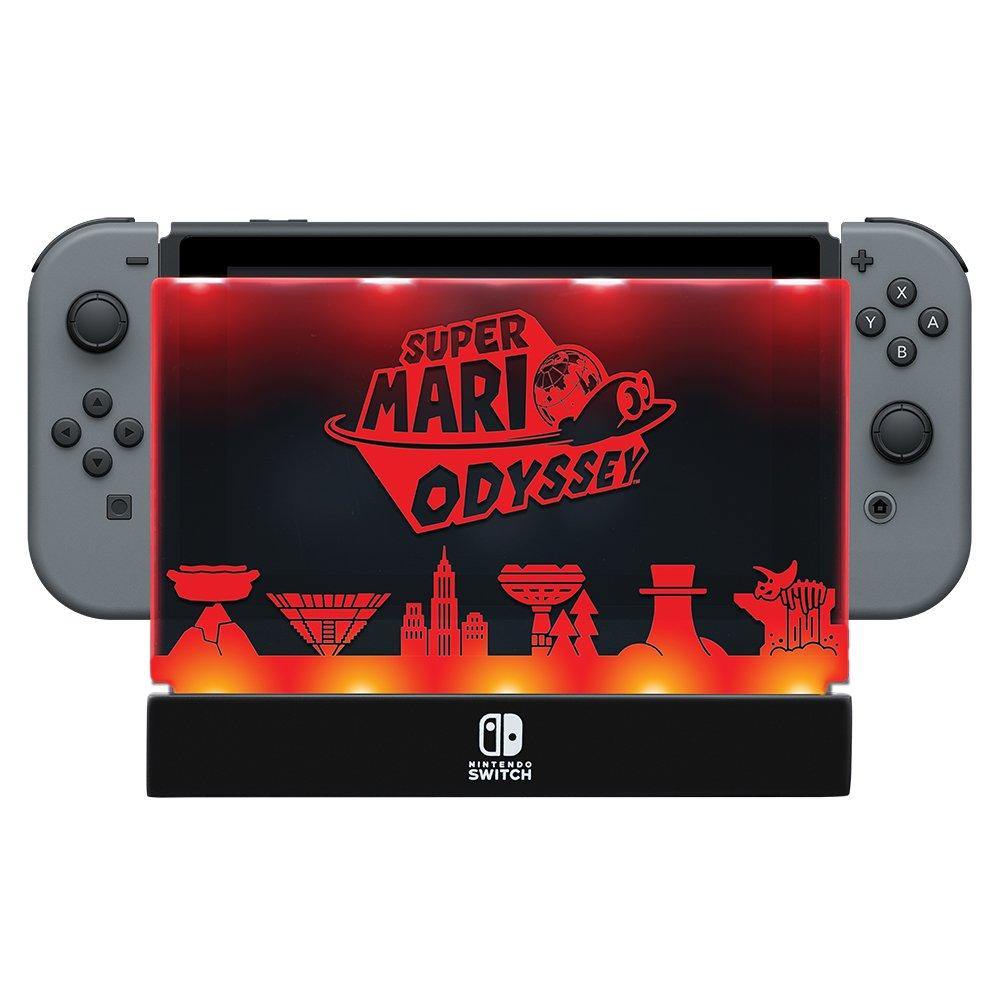 PDP Gaming Custom Light Up Protective Dock Shield: Multicolor - Nintendo Switch - JOY2ESpree