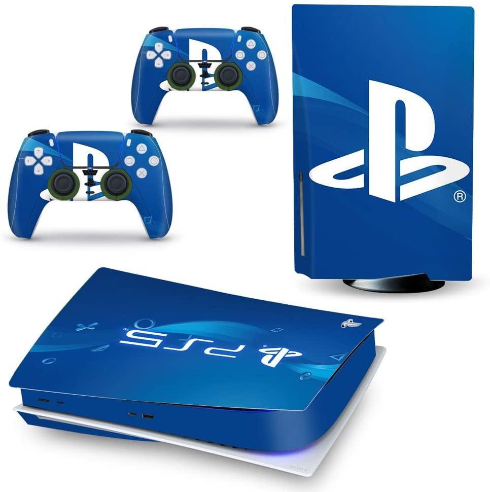 Decals Cover Whole Body Skin Protector for PS5 Playstation 5 Console Wrap Sticker Skin with 2 Wireless DualSense Controller Decal - JOY2ESpree