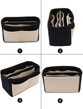 
                        
                          Cargar imagen en el visor de la galería, Felt Purse Bag Organizer Insert with zipper Bag Tote Shaper Fit Speedy Neverfull MM GM
                        
                      
